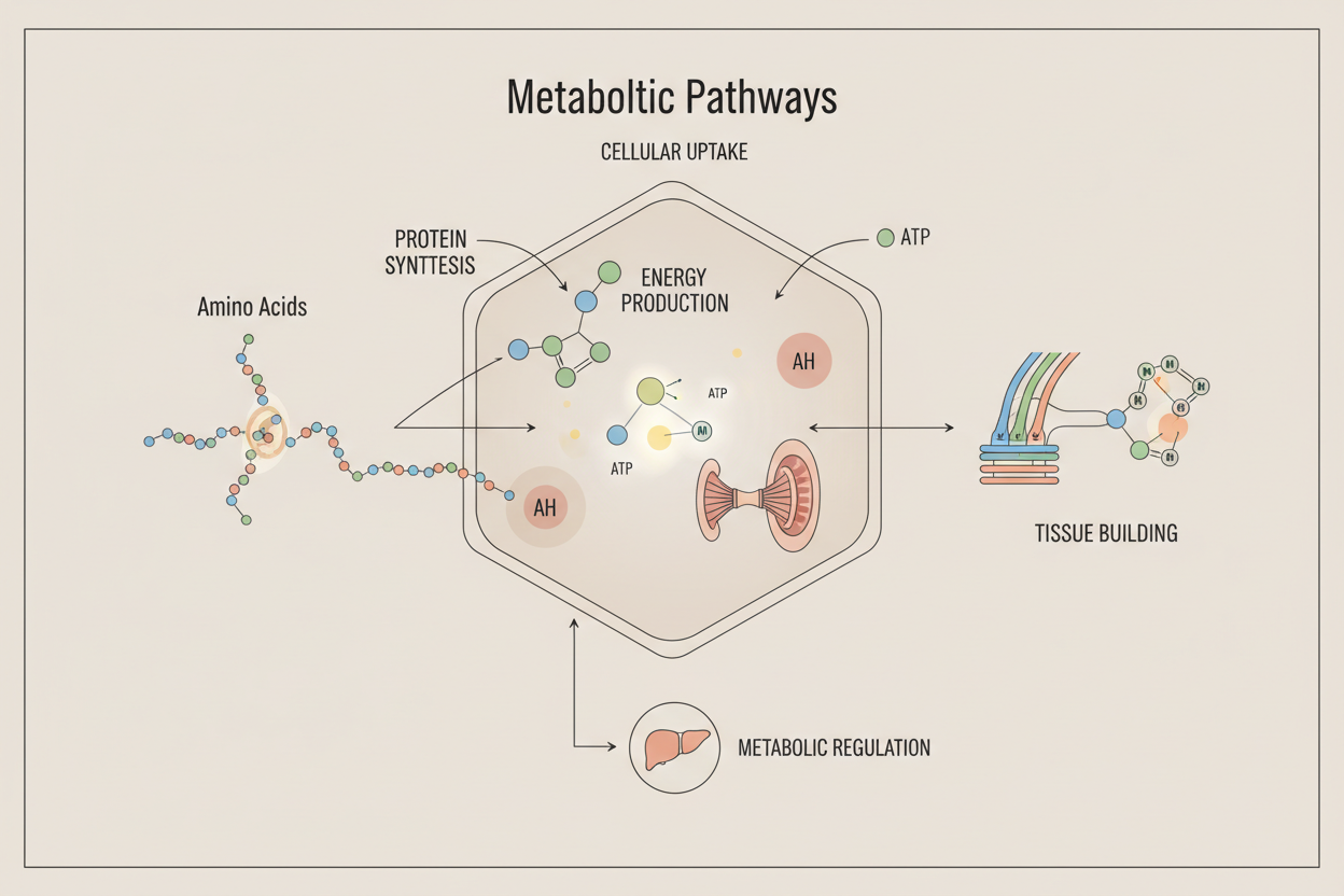 What happens to excess protein in the body