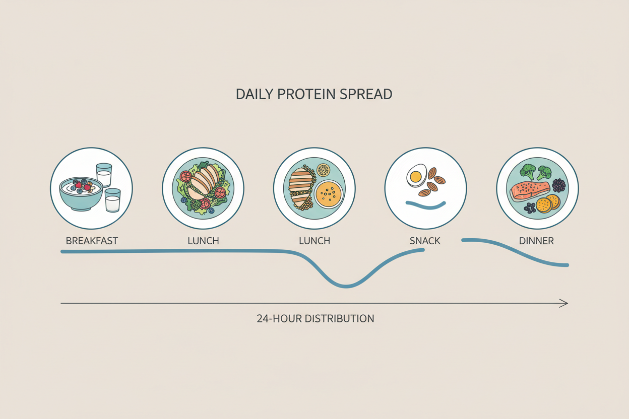 How protein timing fits into daily nutrition