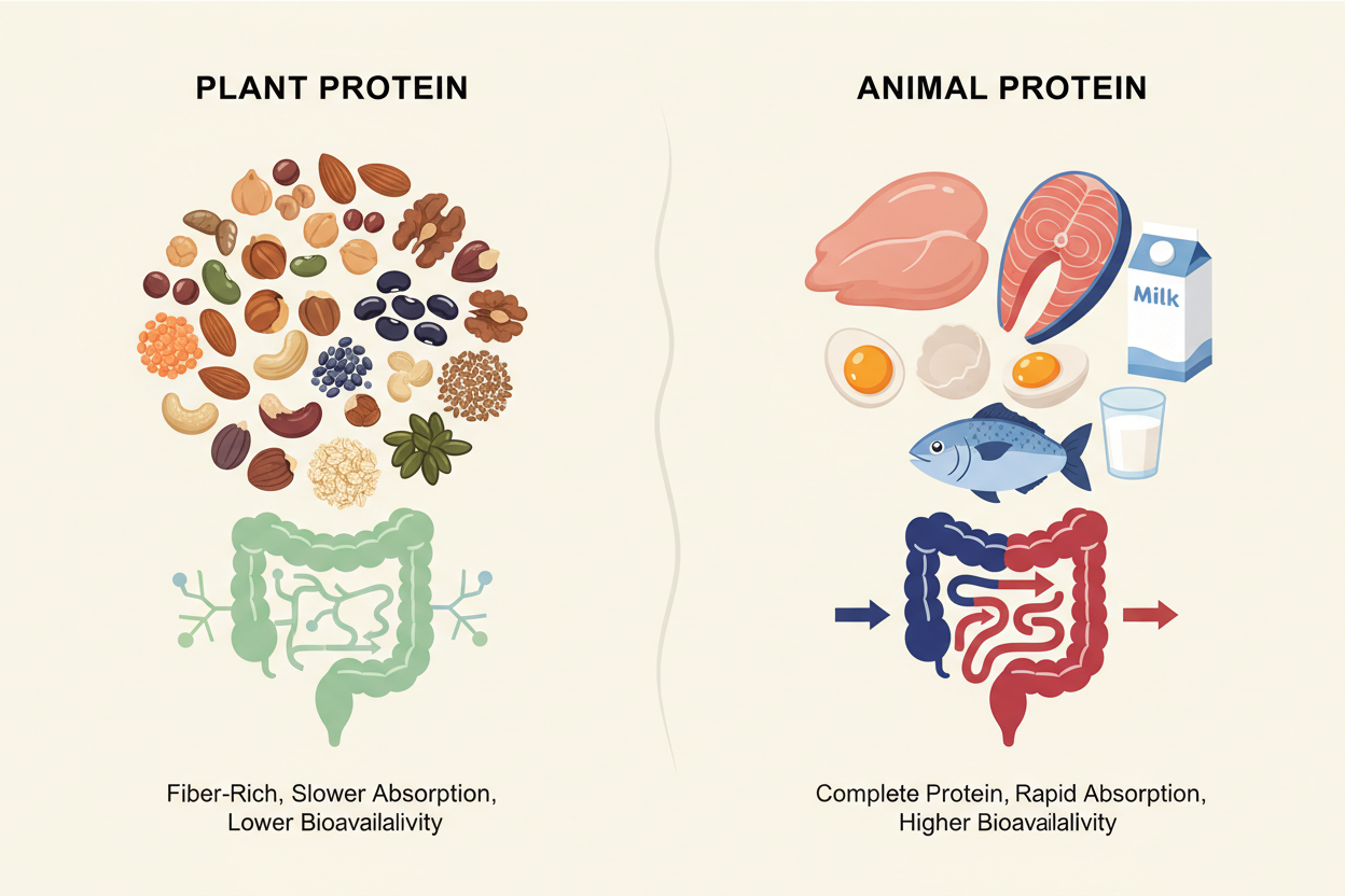 Do You Absorb Plant Protein as Well as Animal Protein